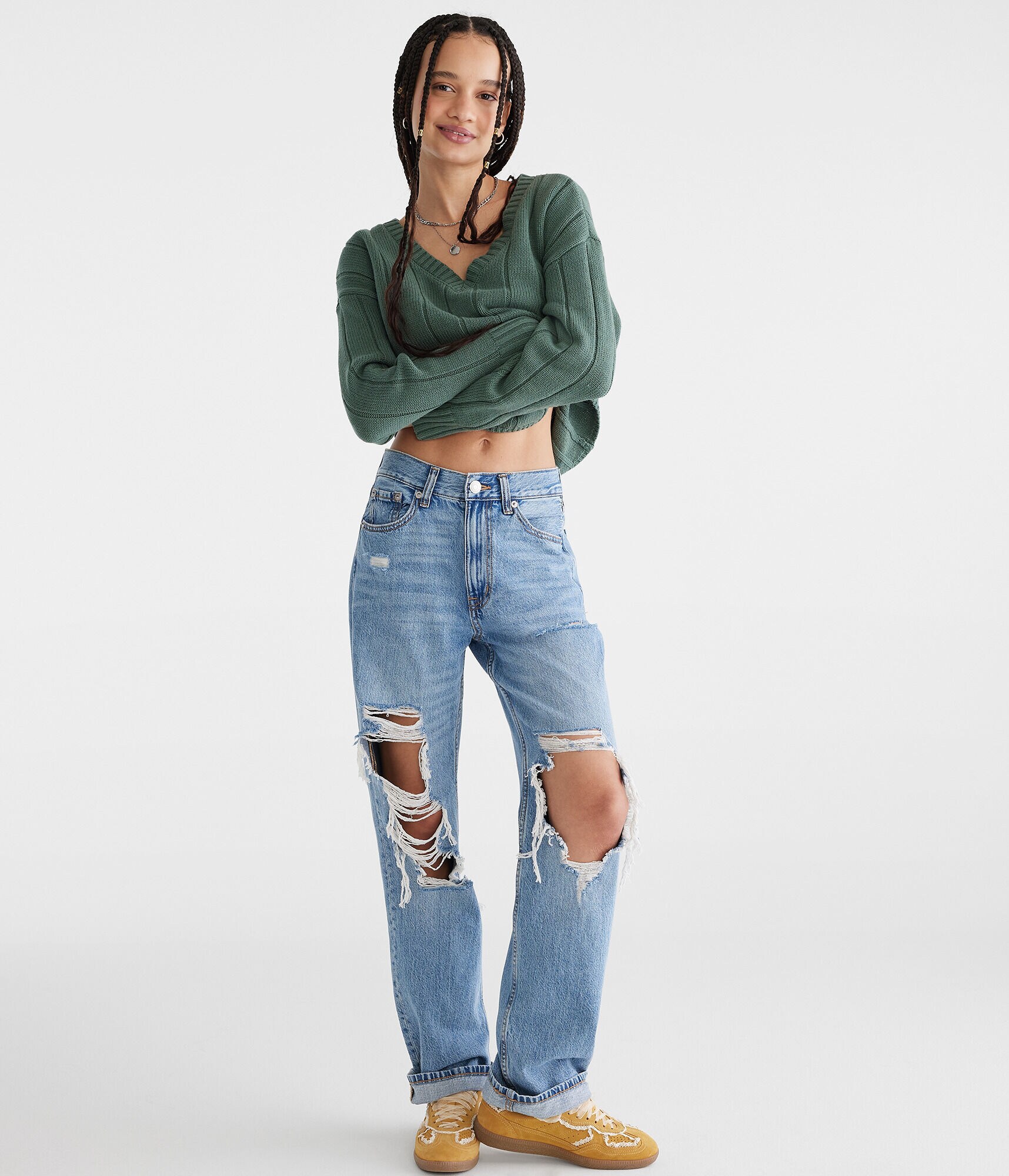 High-Rise Baggy Jean