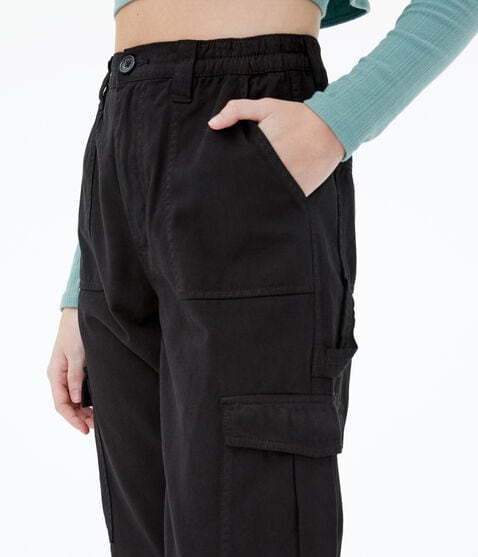 High-Rise Straight Cargo Pants High-Rise Straight Cargo Pants