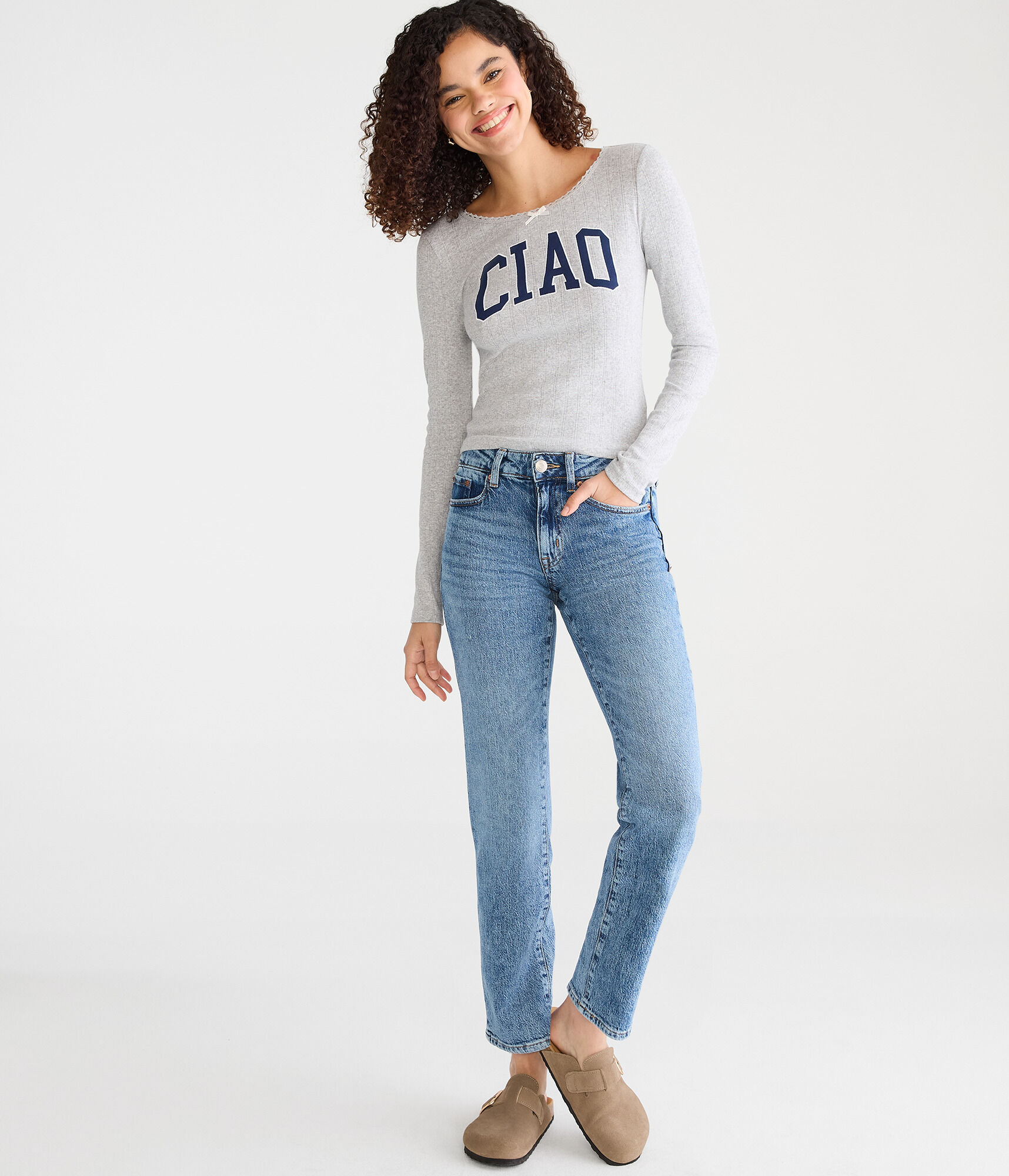 ふ*ふ様 Ch!iii Midlize Wide Denim36 ☆ Ch!iii Midlize Wide Denim 36