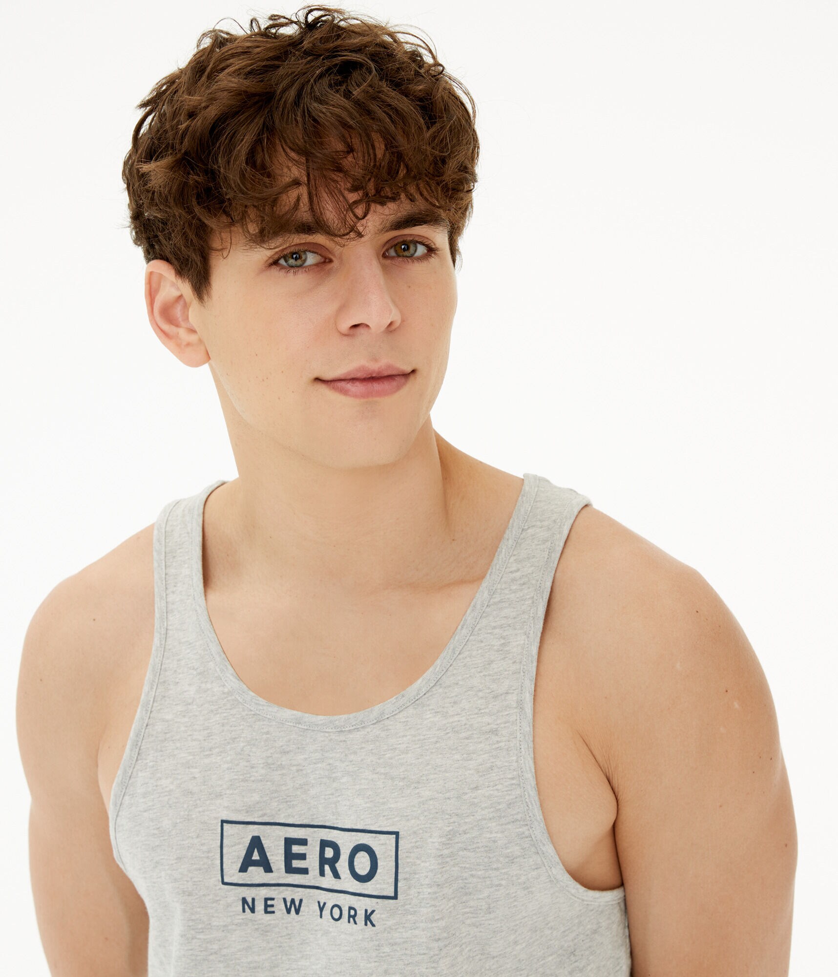 Aero Box Logo Muscle Tank