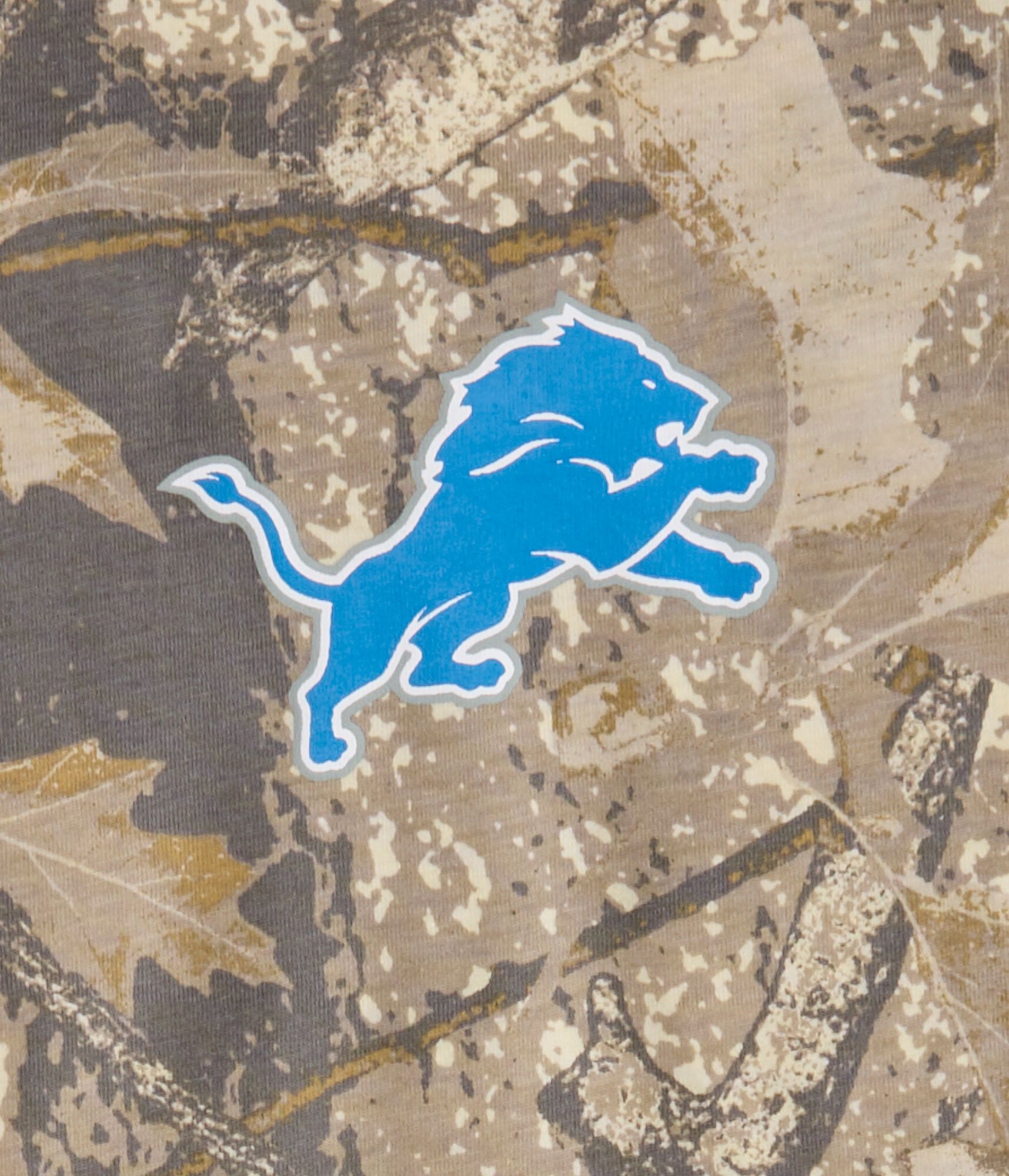 Detroit Lions Forest Camo Relaxed Graphic Tee