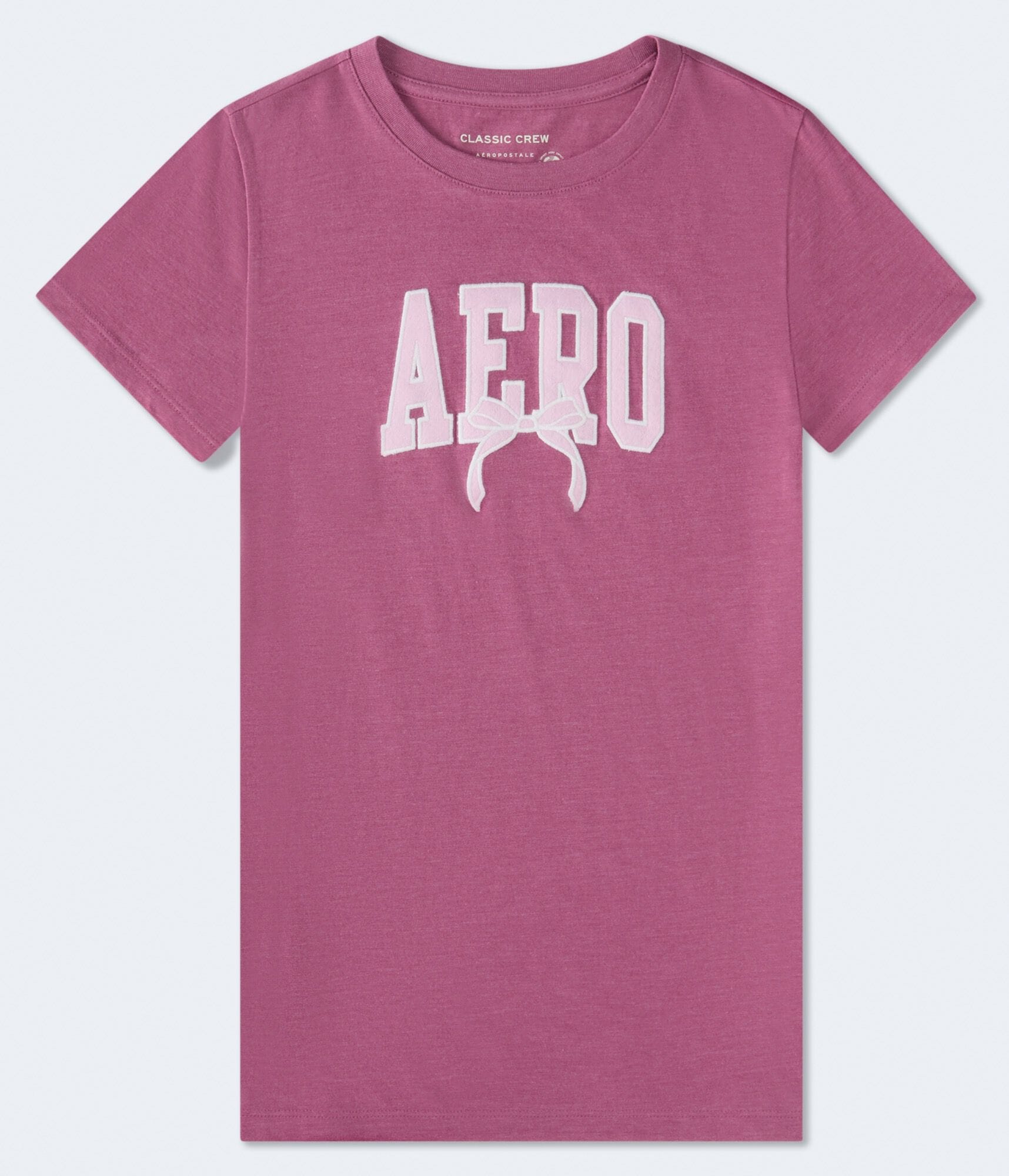 Aero Bow Logo Appliqu&eacute; Graphic Tee