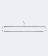Rhinestone Butterfly Chain Belt