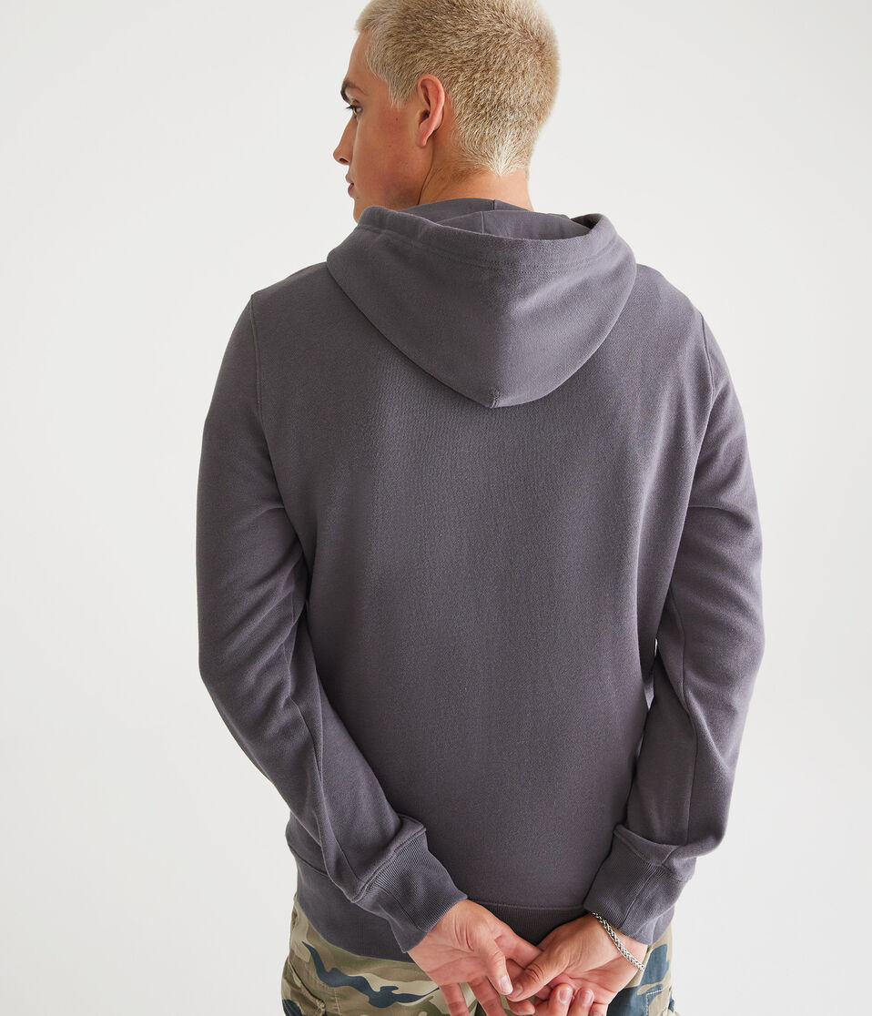 Aeropostale Arch Washed Pullover Hoodie