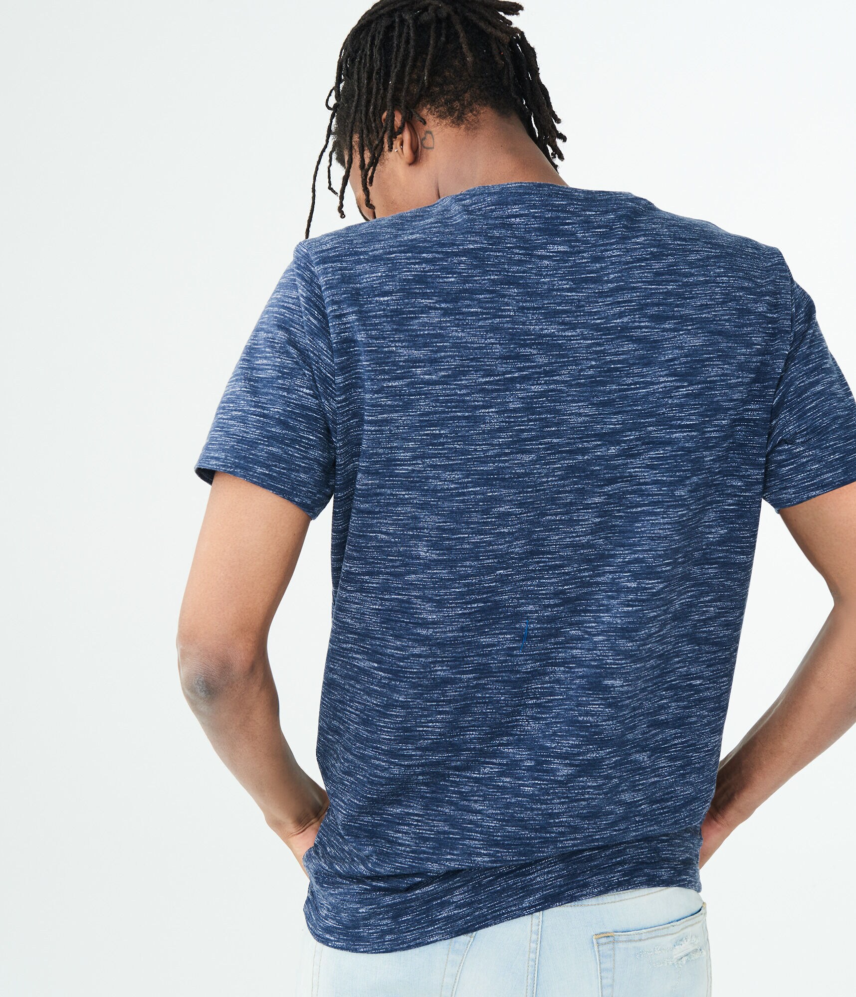 Streaky Stretch Henley