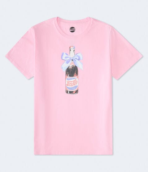 Pepsi Bow Oversized Graphic Tee Pepsi Bow Oversized Graphic Tee