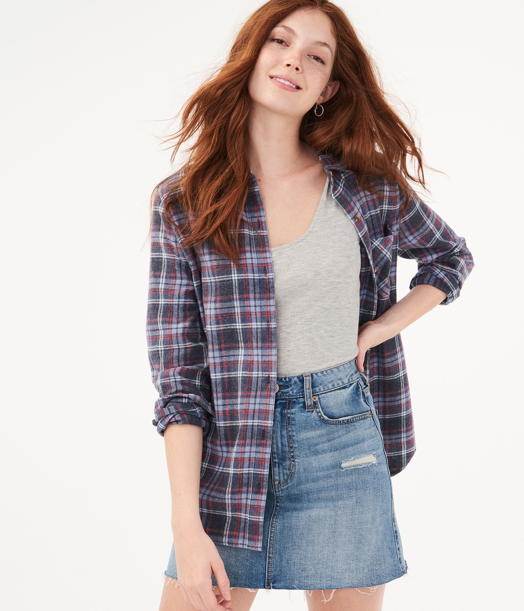 Aeropostale womens flannel shirts clearance