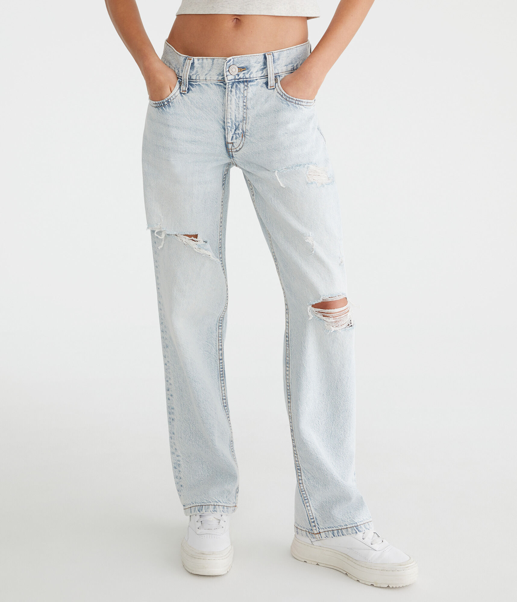 Low-Rise Baggy Jean