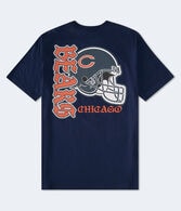Chicago Bears Helmet Relaxed Graphic Tee