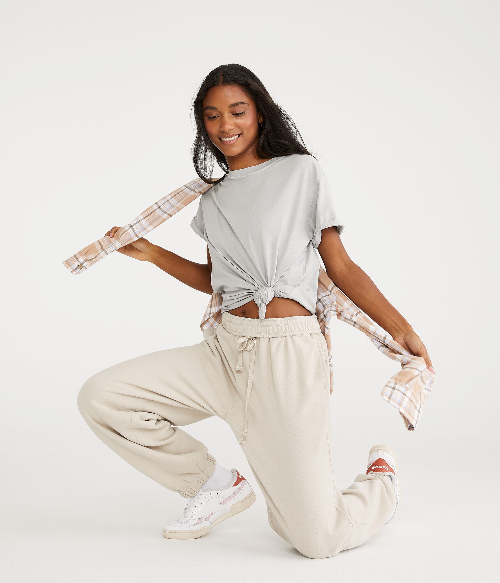 Washed Loose Fit Crew Tee