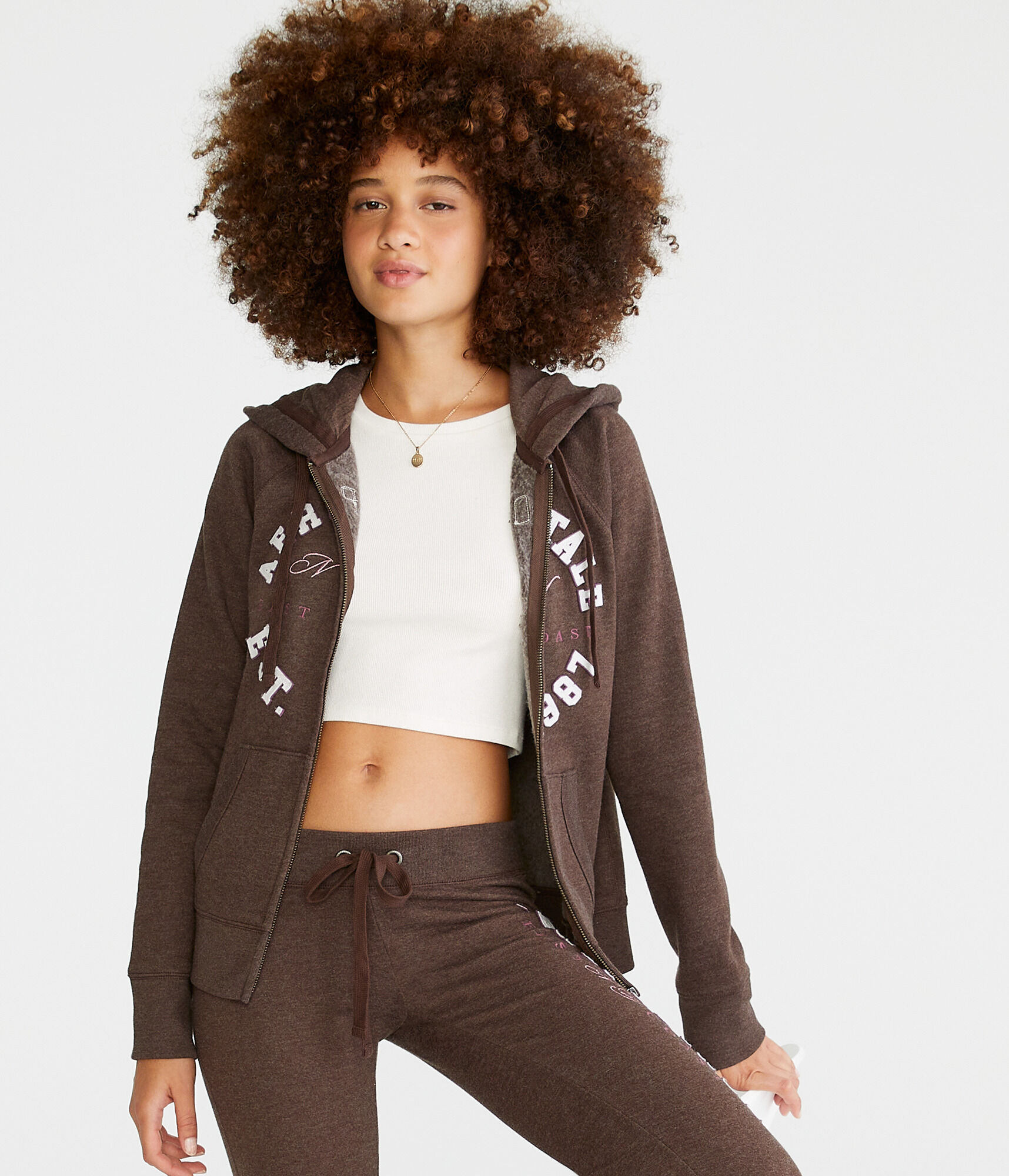 Aeropostale East Coast Full-Zip Hoodie