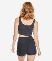 Pointelle Cropped Sleep Tank