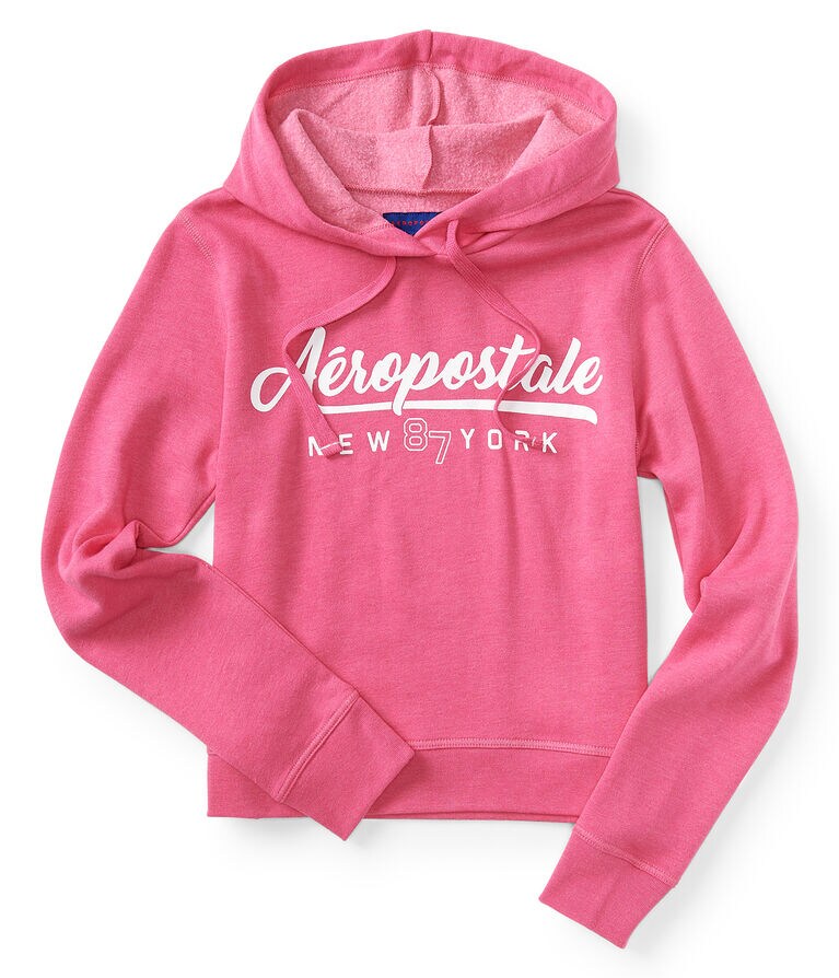 Pink Aero Pullover Hoodie Aeropostale Aero NYC Women's Blush Pink