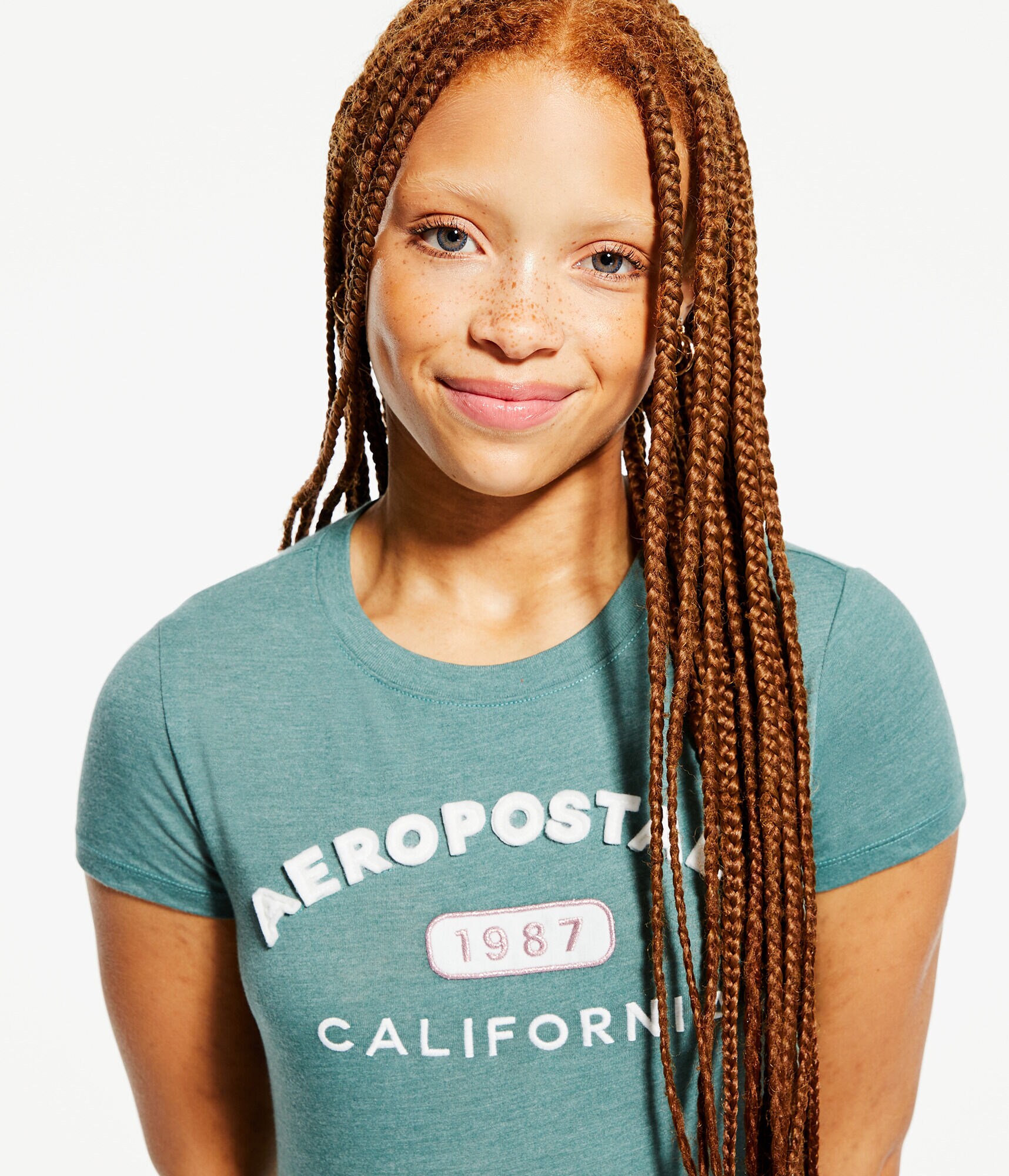 Aeropostale 1987 Appliqu&eacute; Graphic Tee