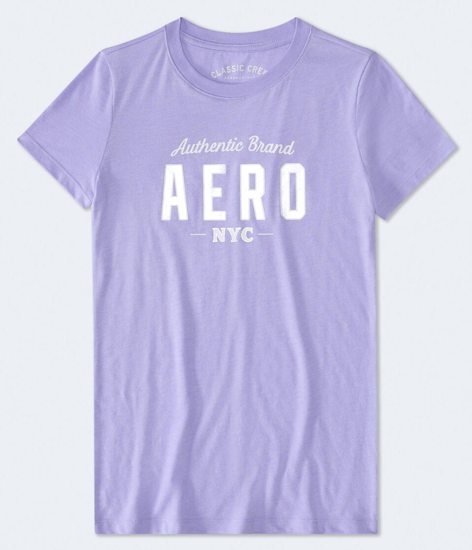 Aero Authentic Brand Foil Graphic Tee
