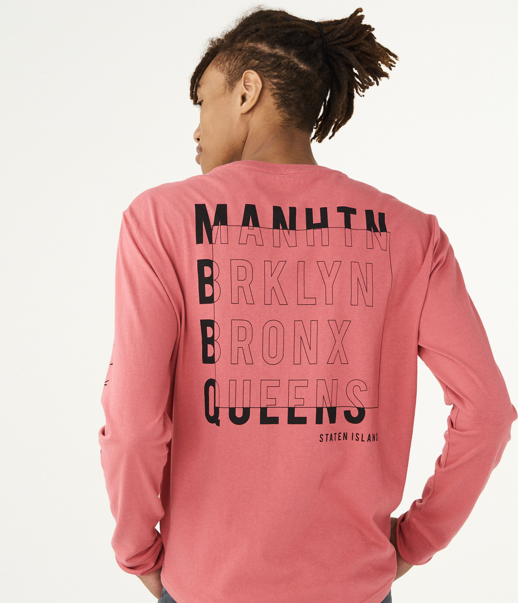 Long Sleeve Five Boroughs Graphic Tee