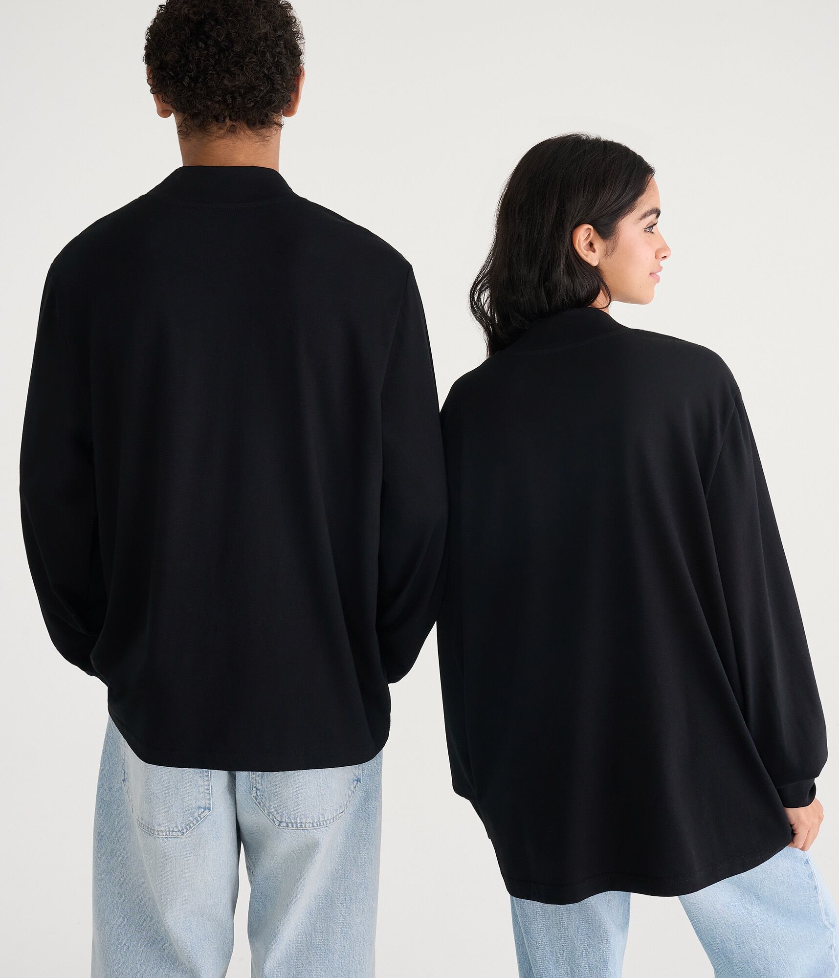 Long Sleeve Buffalo Bills Mock-Neck Tee