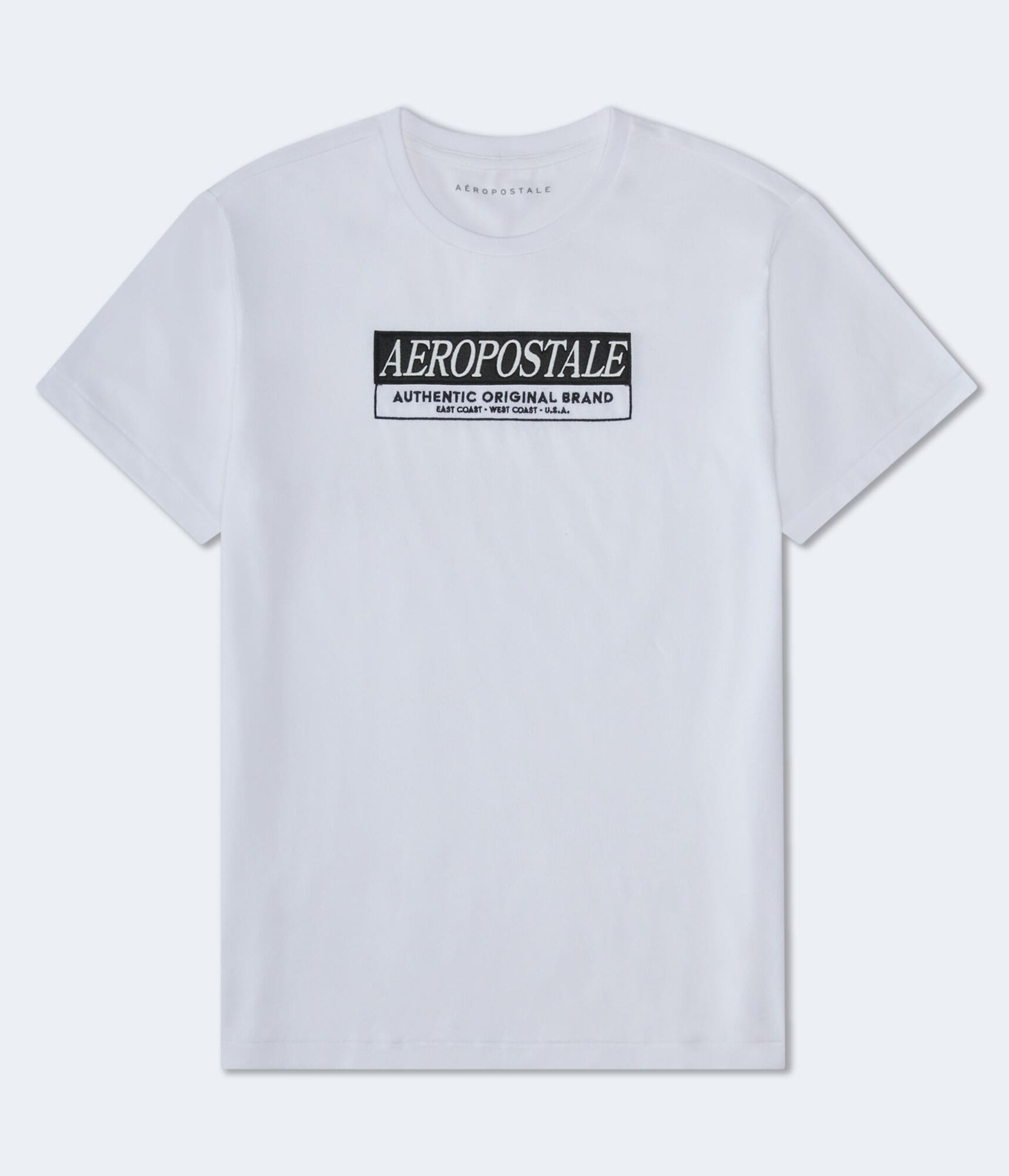 Aeropostale Box Logo Appliqu&eacute; Graphic Tee
