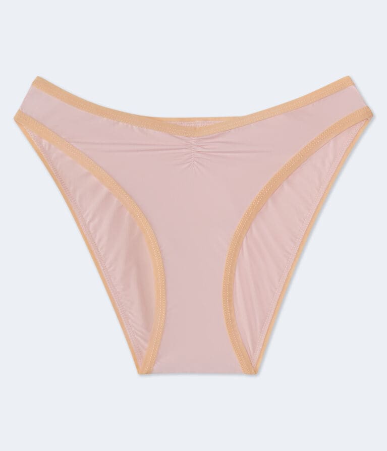 Cinched High-Cut Bikini