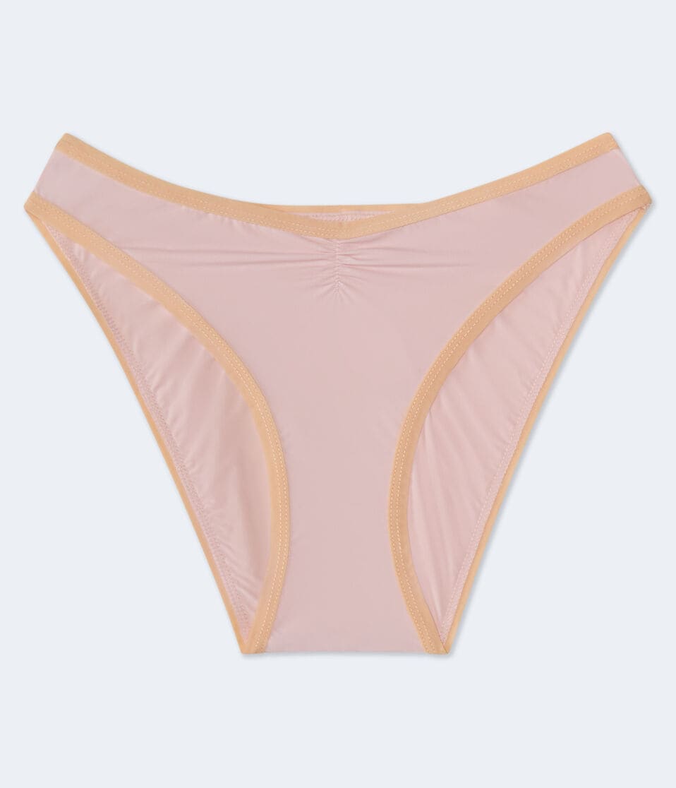 Cinched High-Cut Bikini