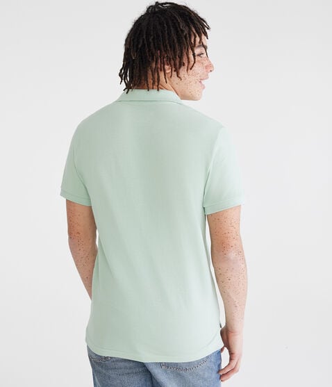 Tonal A87 Logo Piqué Polo Tonal A87 Logo Piqué Polo