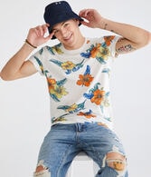 Hibiscus Print Graphic Tee