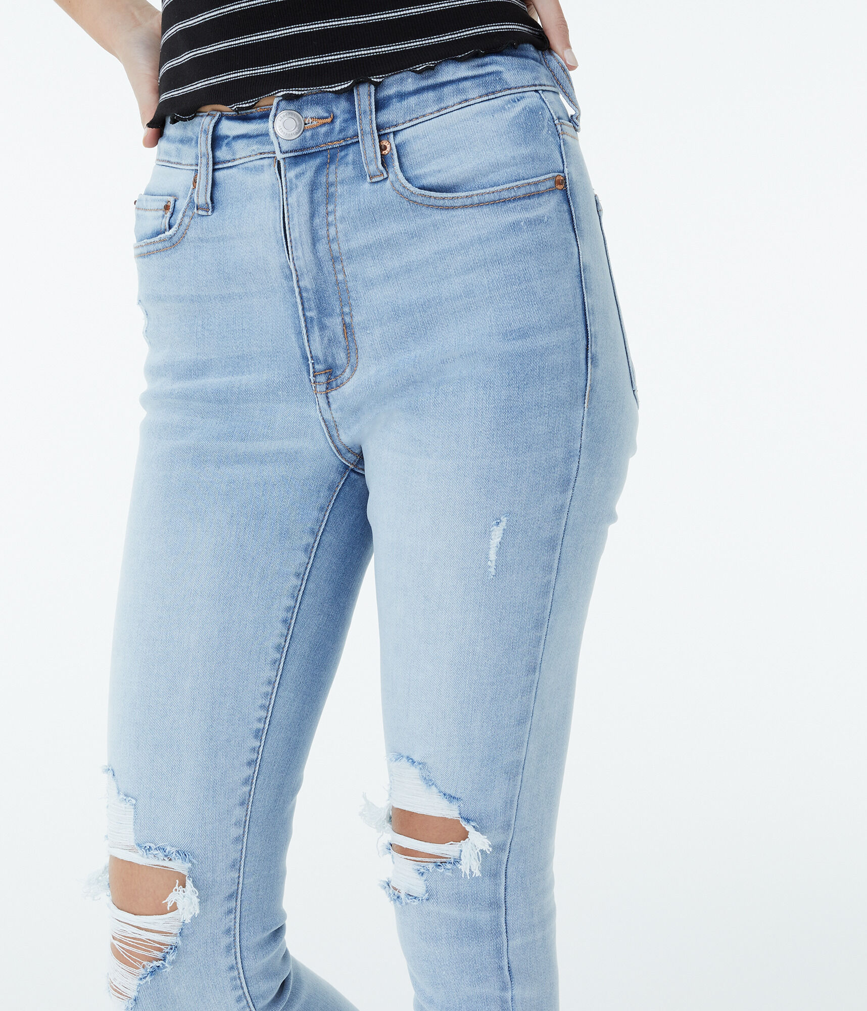 Premium Super High-Rise Ankle Jegging with LYCRA&reg; FREEF!T&reg; Technology