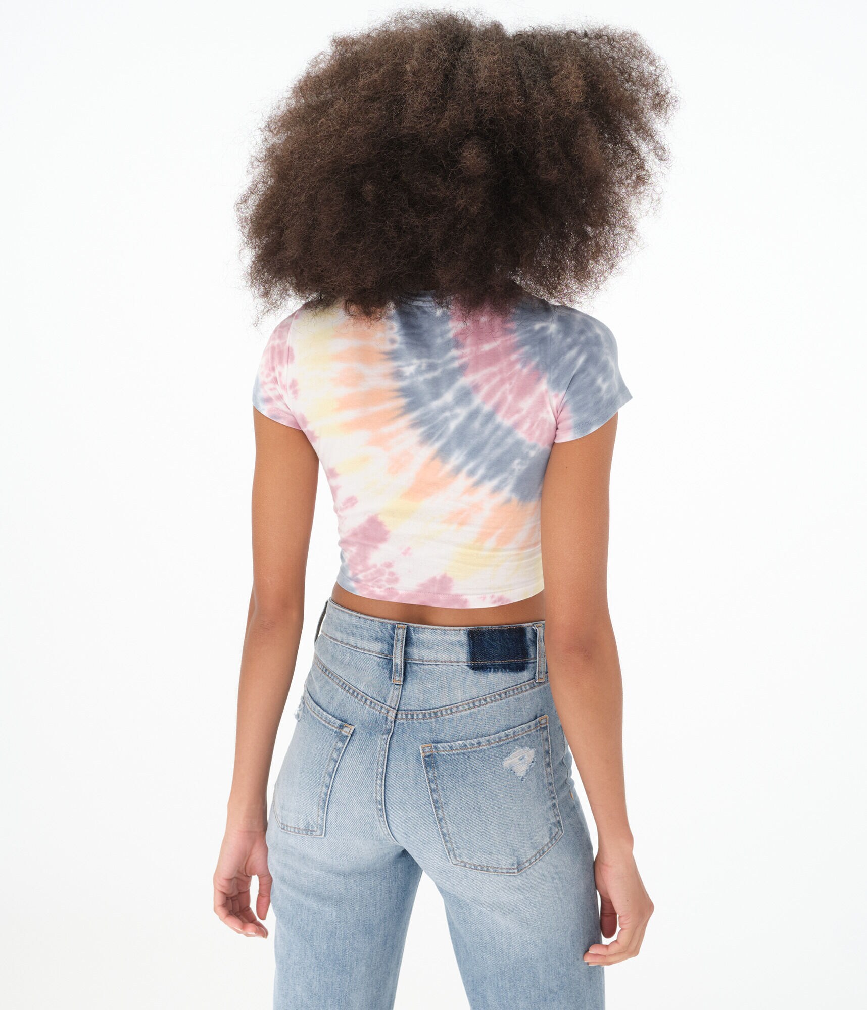 Seriously Soft Tie-Dye Cropped Baby Tee