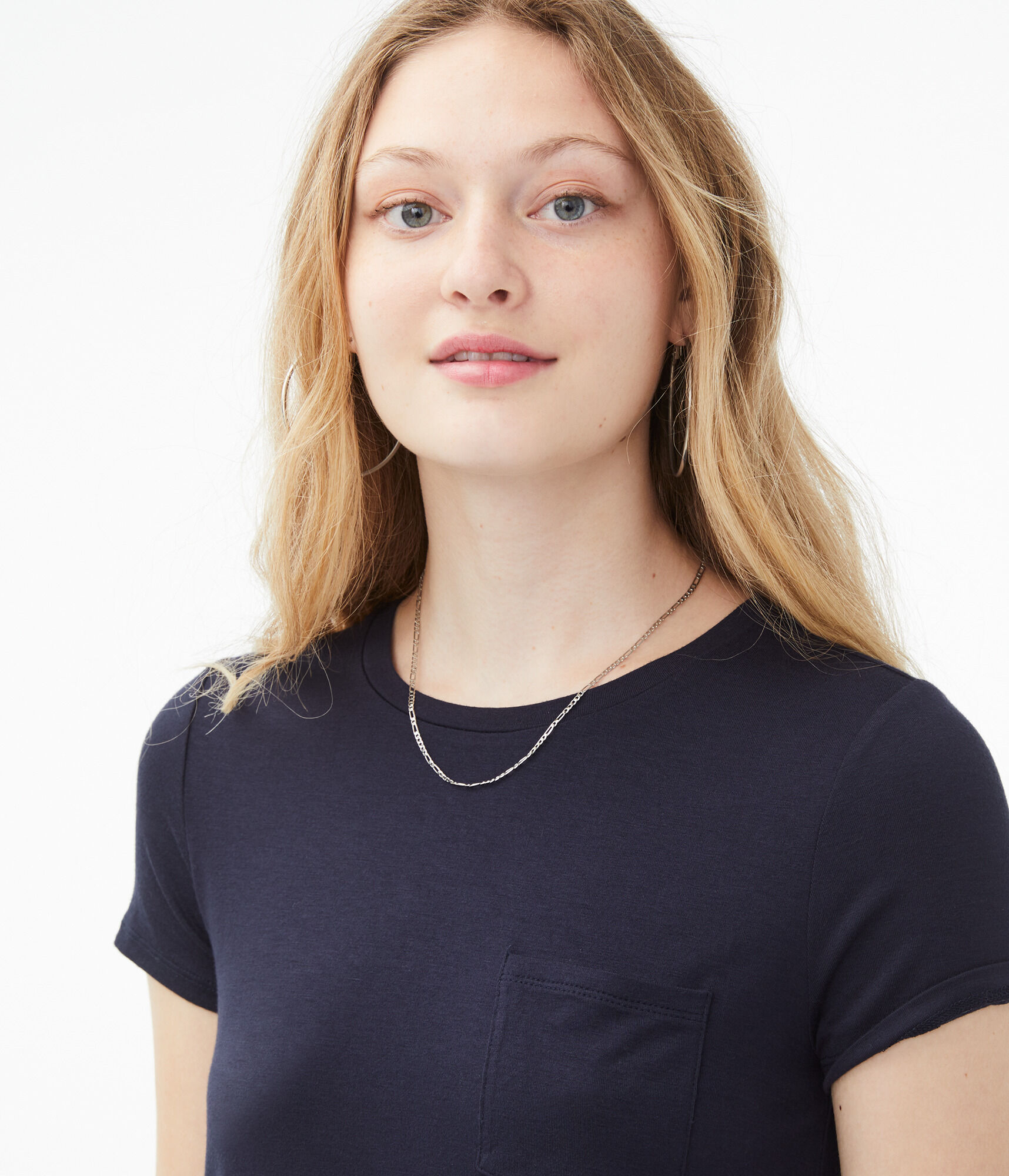 Seriously Soft Pocket Crew Tee