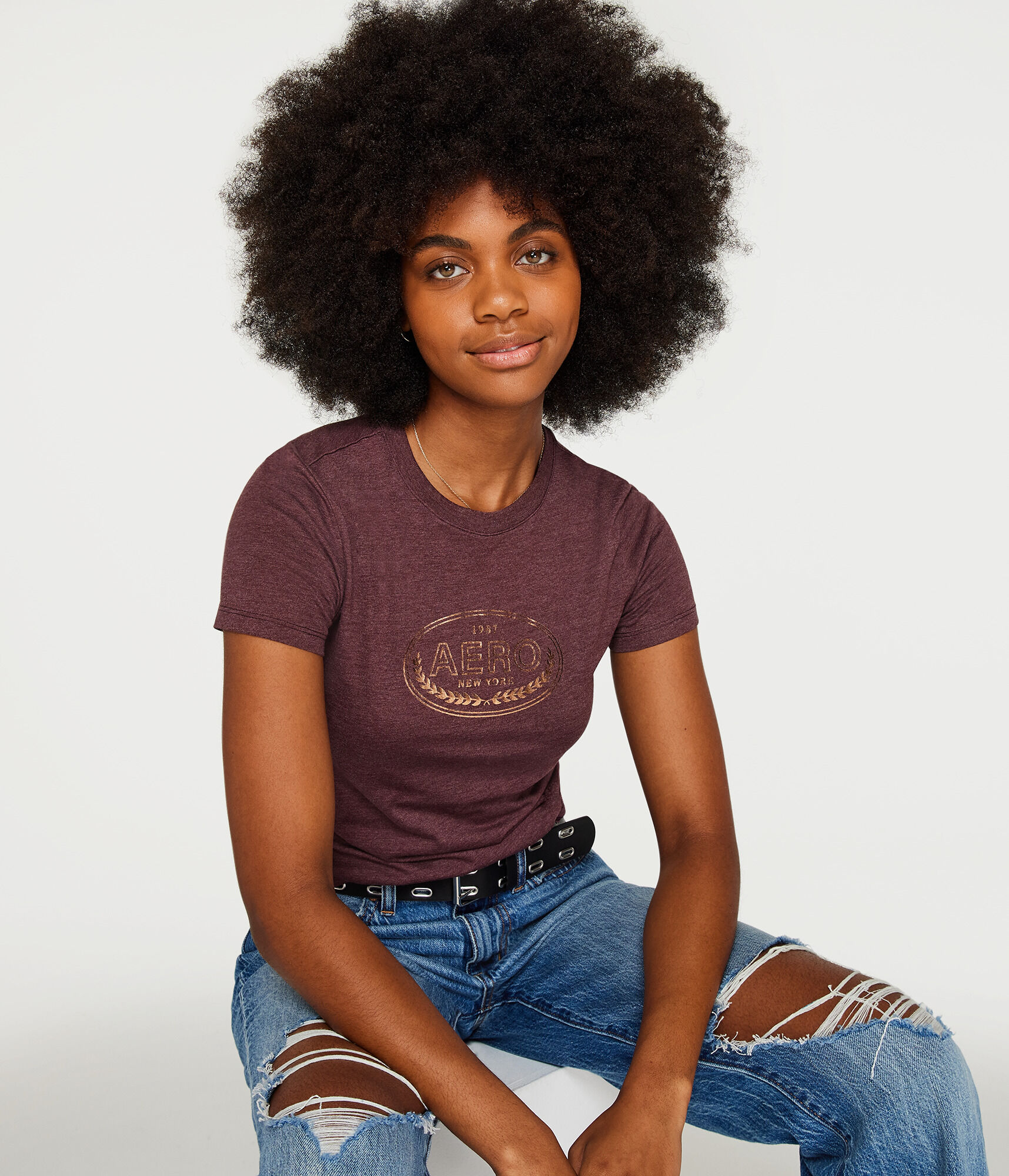 Aero Oval Foil Graphic Tee