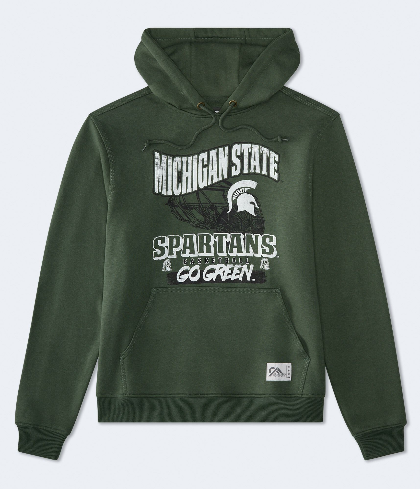 Michigan State Spartans Basketball Pullover Hoodie