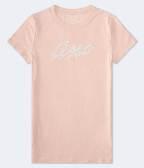 Aero Lace Script Graphic Tee Aero Lace Script Graphic Tee