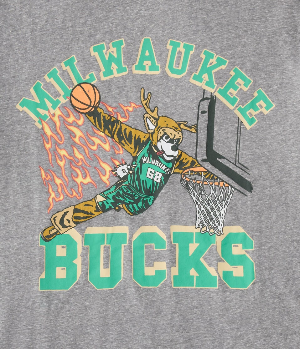Milwaukee Bucks Mascot Relaxed Graphic Tee