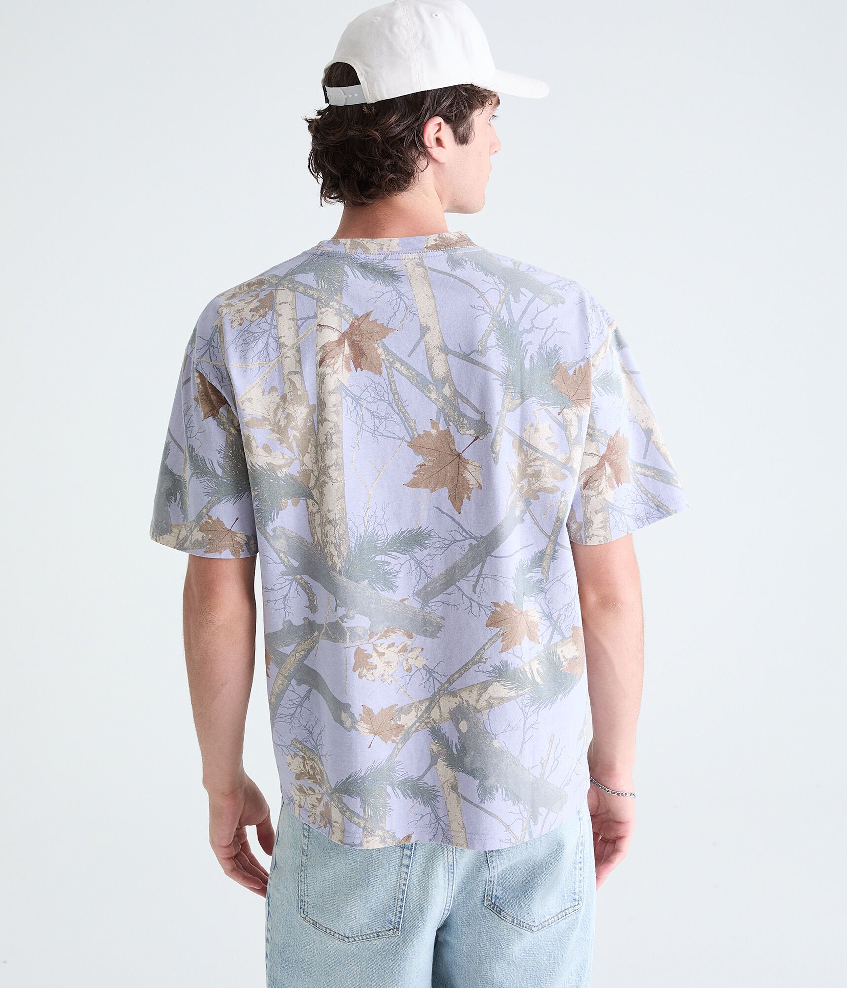 Forest Camo Heavyweight Crew Tee