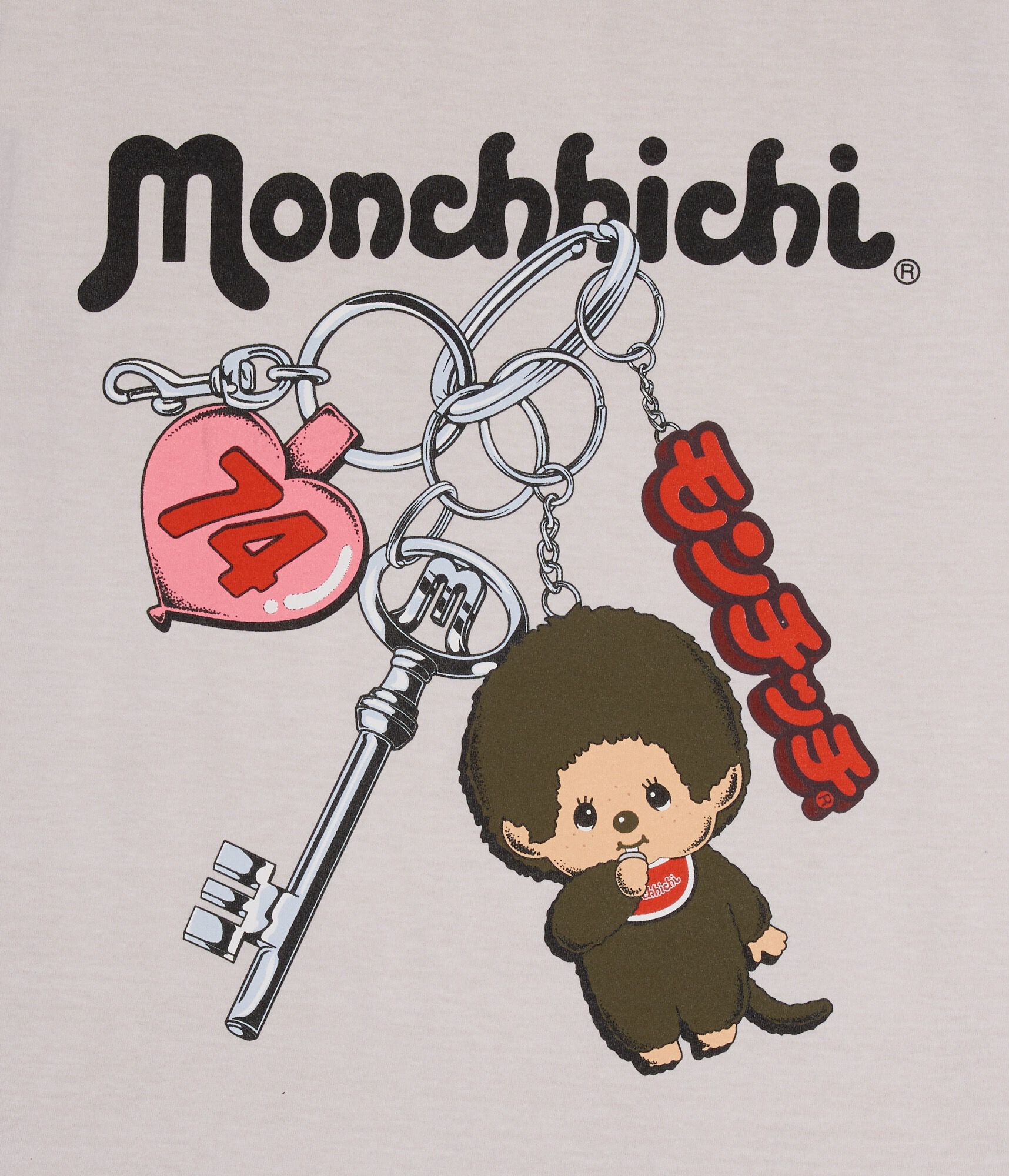 Monchhichi Keychain Relaxed Graphic Tee