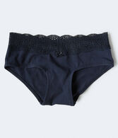 Lace-Trimmed Hipster