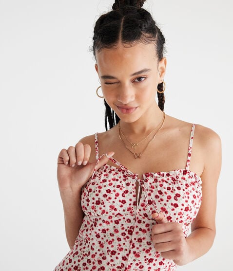 Floral Strapless Romper Floral Strapless Romper