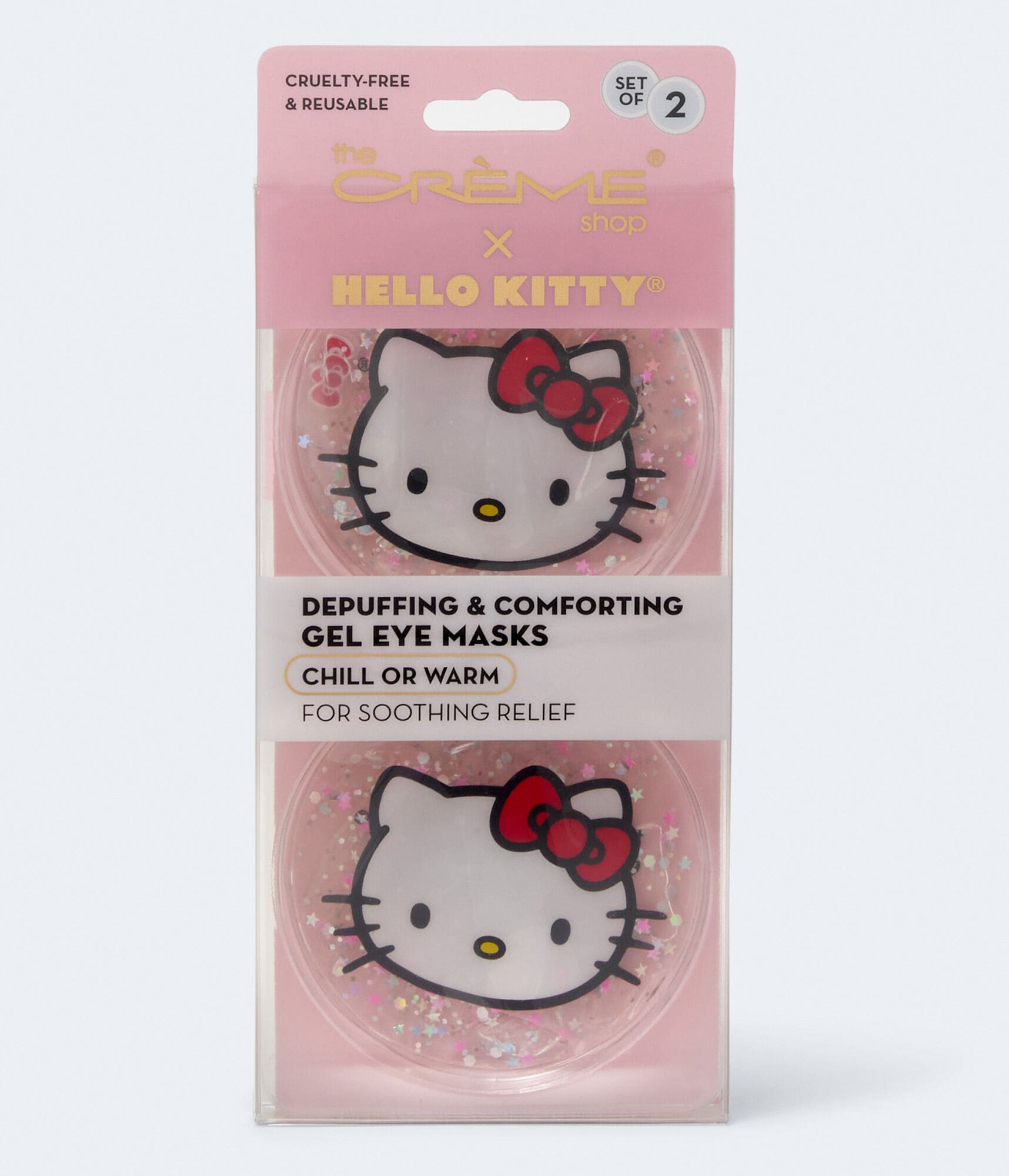 The Crème Shop x Hello Kitty Depuffing Gel Eye Masks