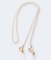 Faux Pearl Eyeglass Holder