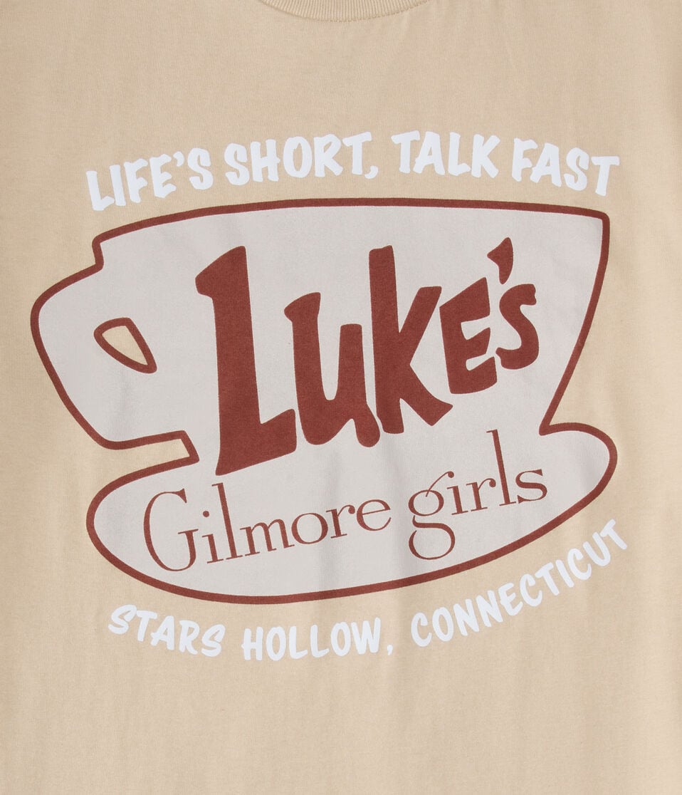 Gilmore Girls Luke's Diner Oversized Graphic Tee