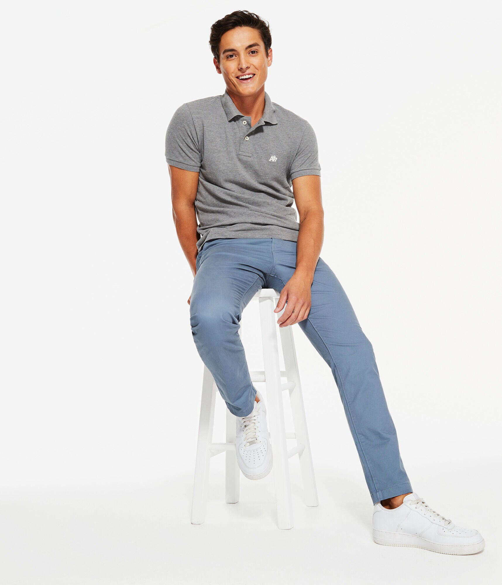 Slim Straight Chinos