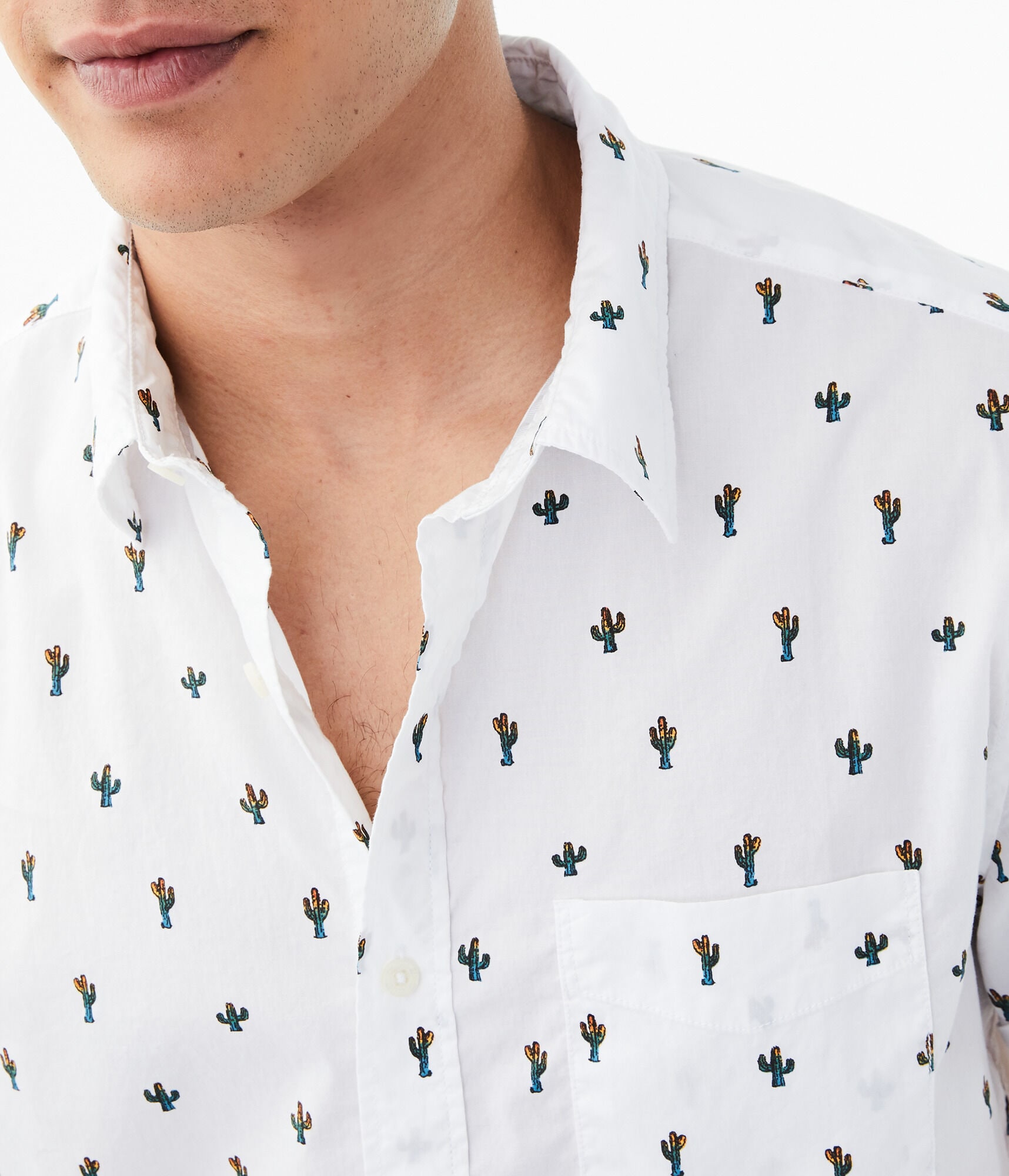 Cactus Button-Down Shirt