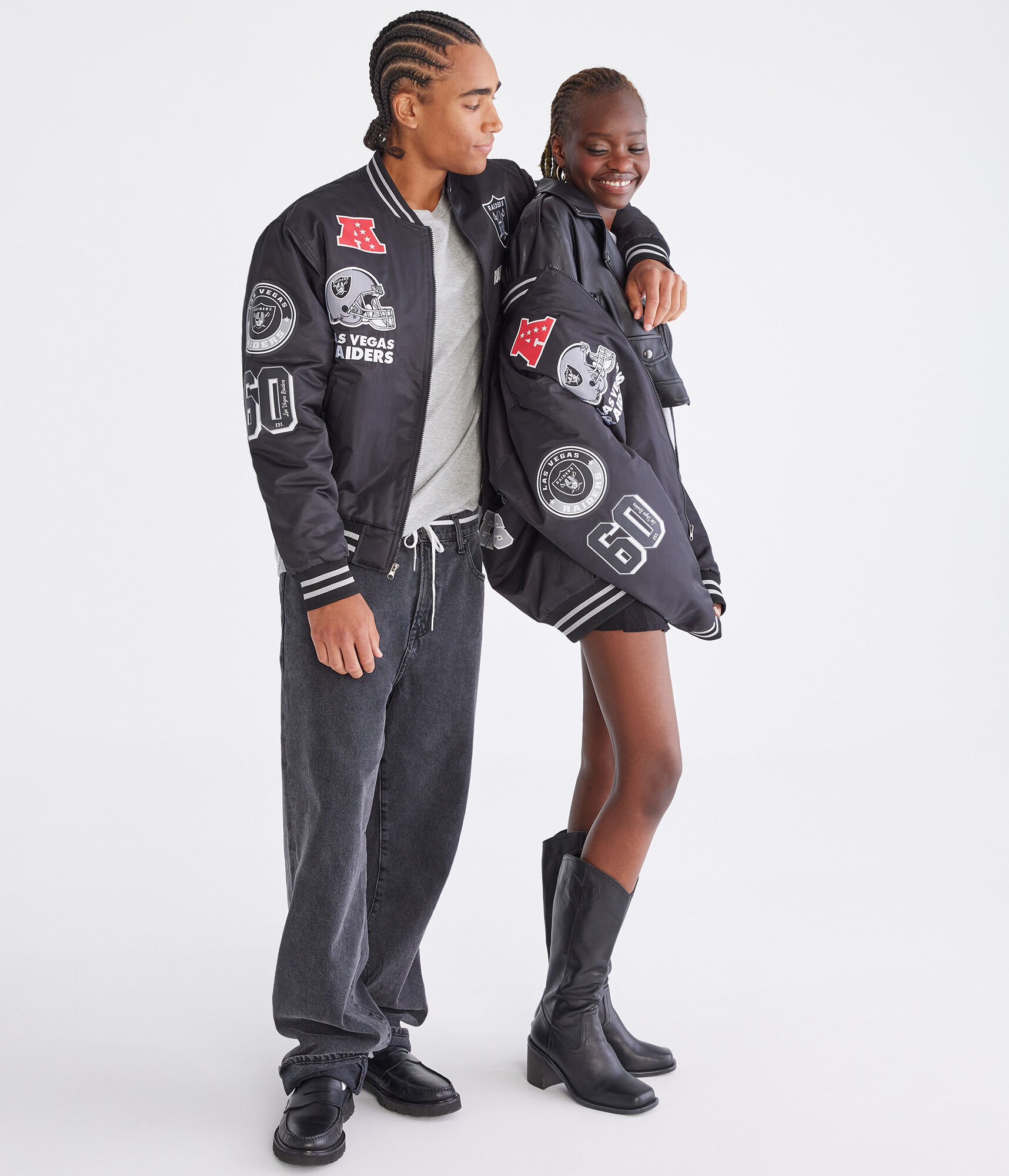 Las Vegas Raiders Helmet Bomber Jacket