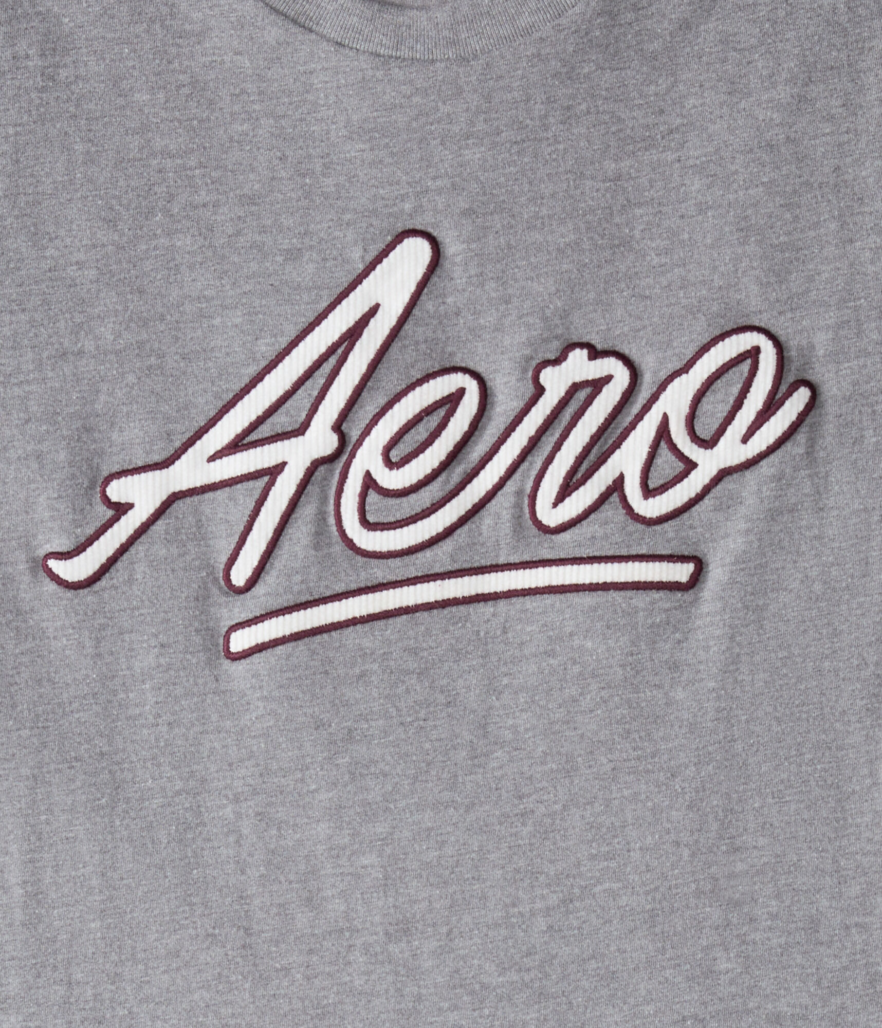 Aero Script Appliqu&eacute; Graphic Tee