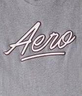 Aero Script Appliqué Graphic Tee