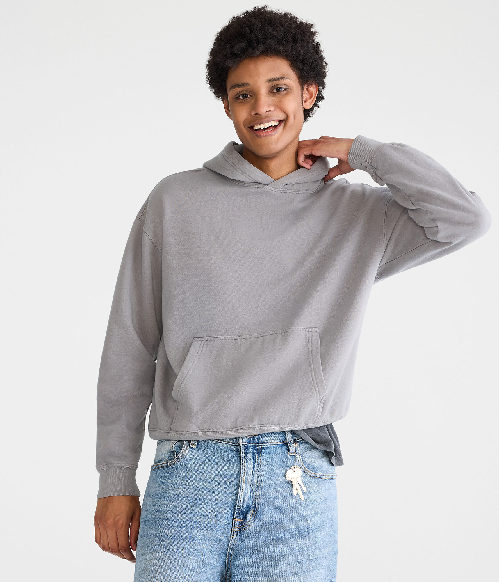 Cloud Soft Boxy Pullover Hoodie