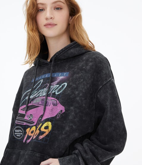 Chevy Camaro Boyfriend Pullover Hoodie Chevy Camaro Boyfriend Pullover Hoodie