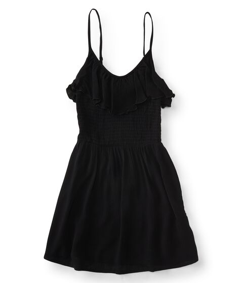 Black Smock Dress | Aeropostale Black Smock Dress | Aeropostale