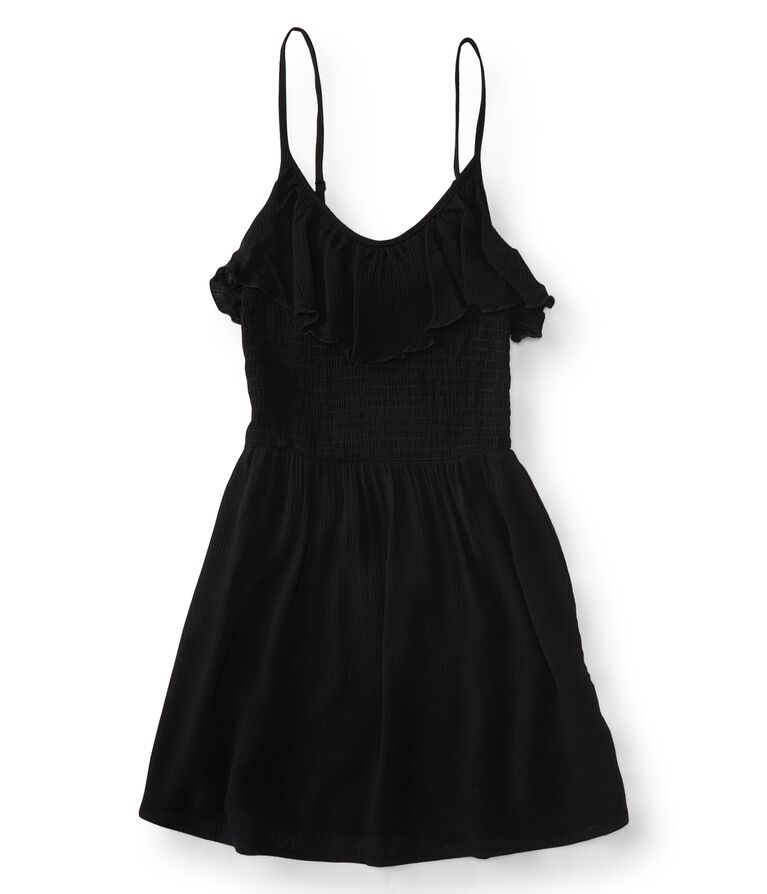 Black Smock Dress | Aeropostale Black Smock Dress | Aeropostale