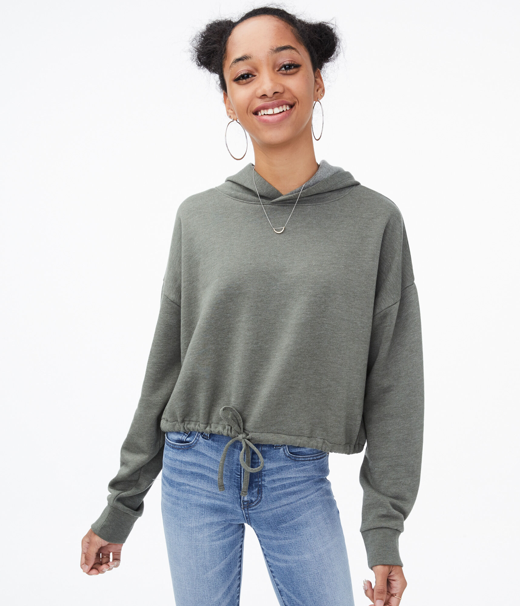 Cinchable Pullover Hoodie